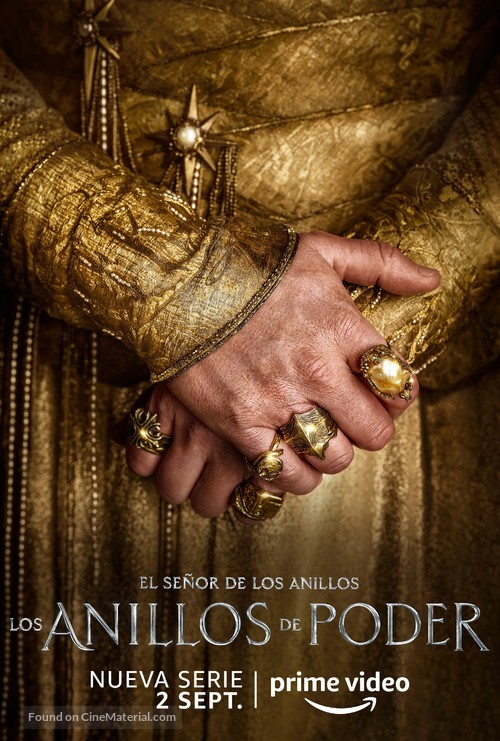 &quot;The Lord of the Rings: The Rings of Power&quot; - Spanish Movie Poster