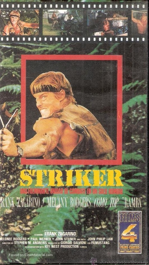 Striker - VHS movie cover