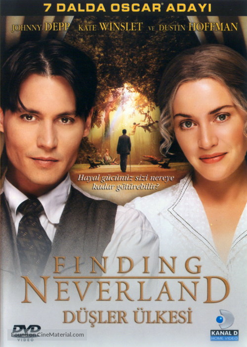 Finding Neverland - Turkish DVD movie cover