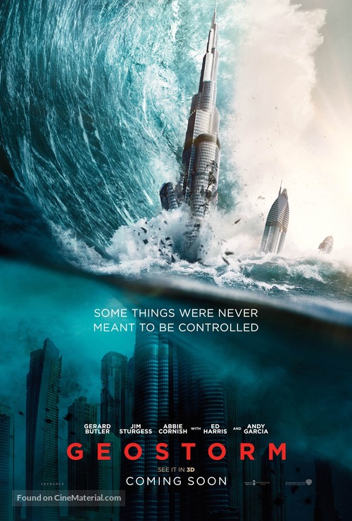 Geostorm - British Movie Poster