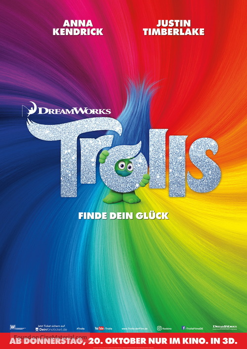 Trolls - German Movie Poster
