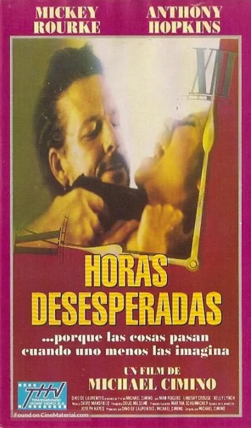 Desperate Hours - Argentinian Movie Cover