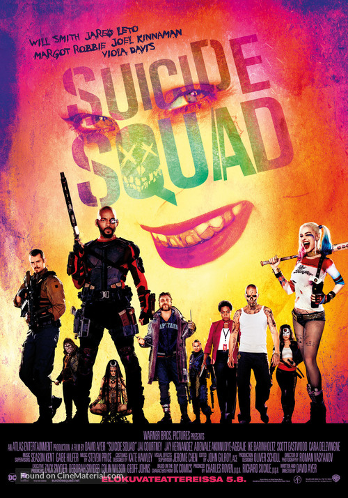 Suicide Squad - Finnish Movie Poster