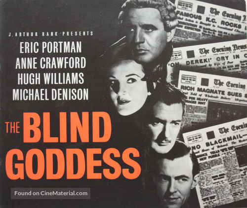 The Blind Goddess - British poster