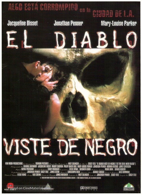 Let the Devil Wear Black - Spanish Movie Poster