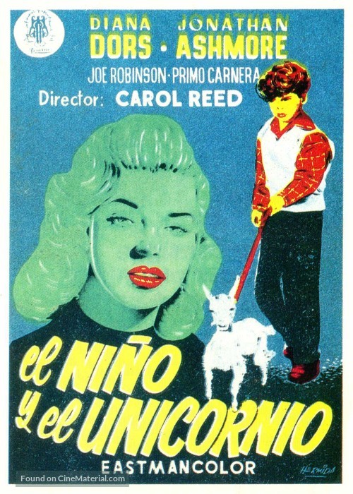 A Kid for Two Farthings - Spanish Movie Poster