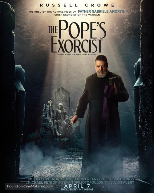 The Pope&#039;s Exorcist - Indian Movie Poster