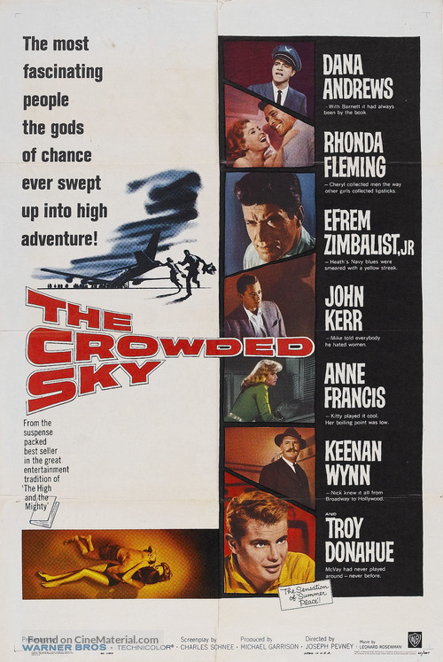 The Crowded Sky - Movie Poster