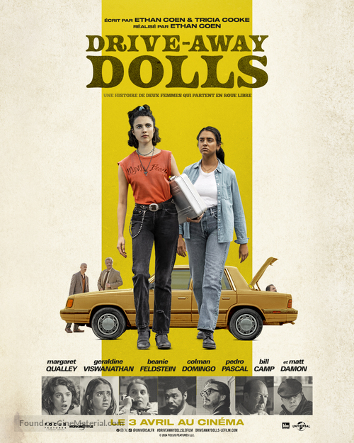 Drive-Away Dolls - French Movie Poster