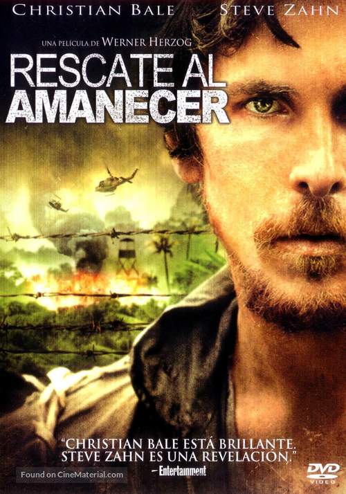 Rescue Dawn - Argentinian DVD movie cover