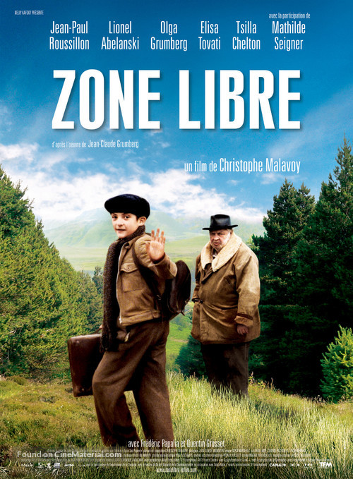 Zone libre - French poster