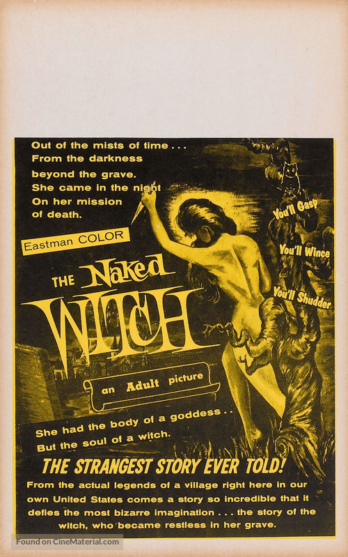 The Naked Witch - Movie Poster