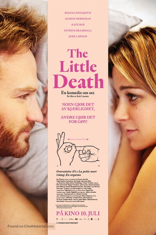 The Little Death - Norwegian Movie Poster