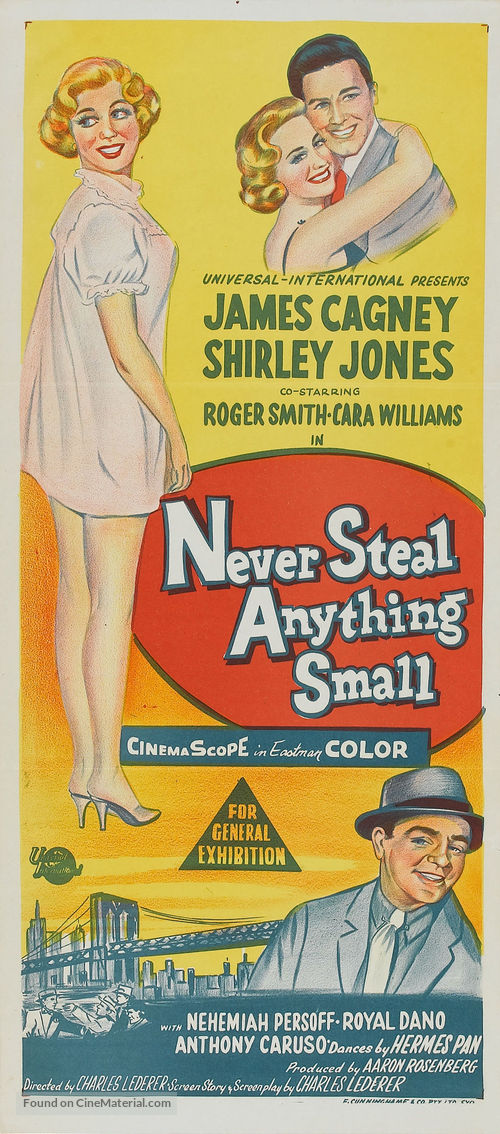 Never Steal Anything Small - Australian Movie Poster