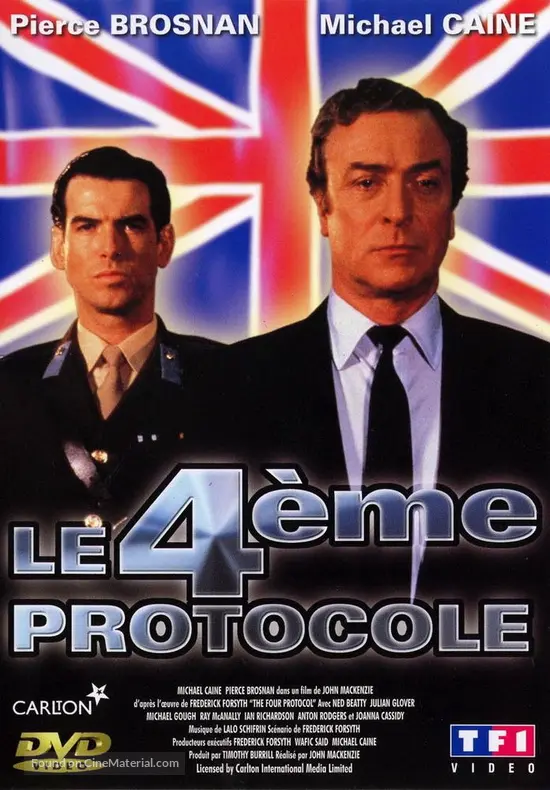 The Fourth Protocol - French Movie Cover