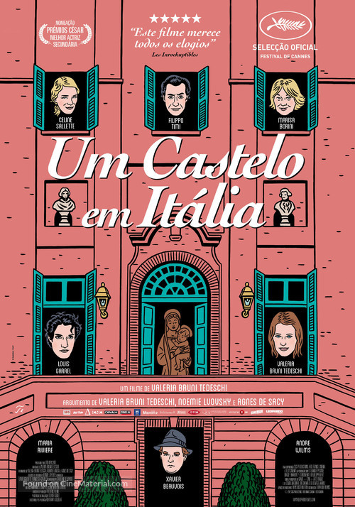 Un ch&acirc;teau en Italie - Portuguese Movie Poster
