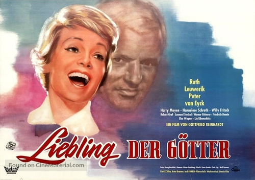 Liebling der G&ouml;tter - German Movie Poster