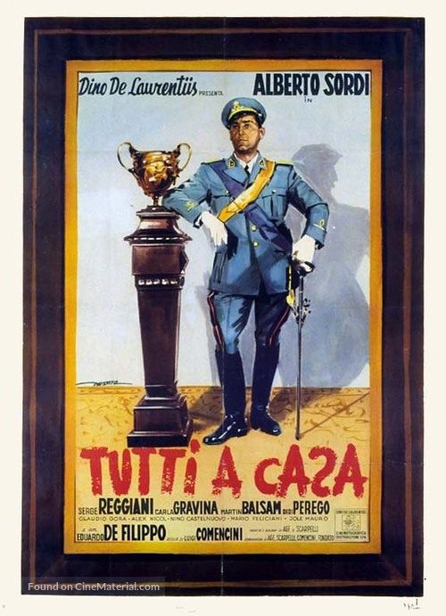 Tutti a casa - Italian Movie Poster