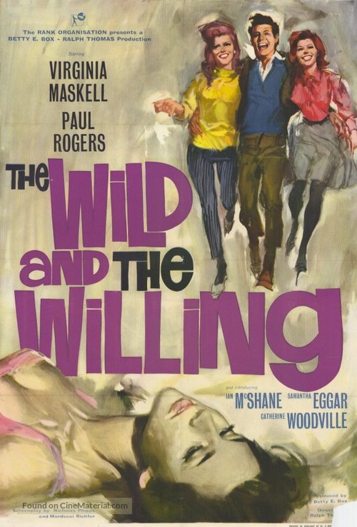 The Wild and the Willing - British Movie Poster