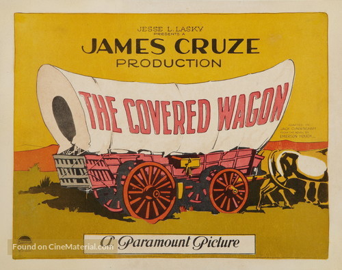 The Covered Wagon - Movie Poster