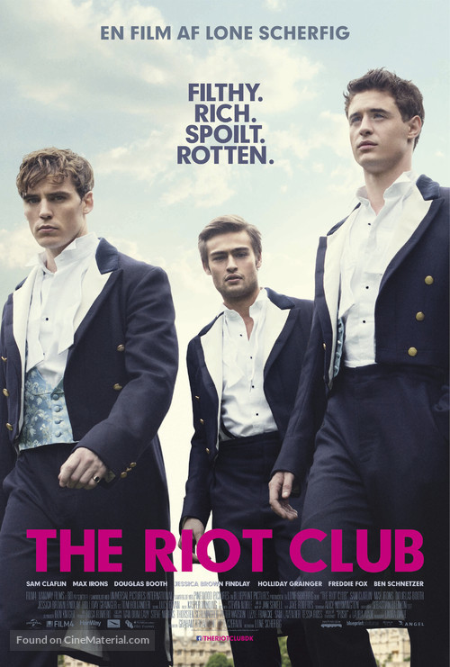 The Riot Club - Danish Movie Poster