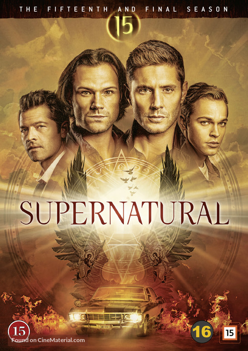 &quot;Supernatural&quot; - Danish DVD movie cover