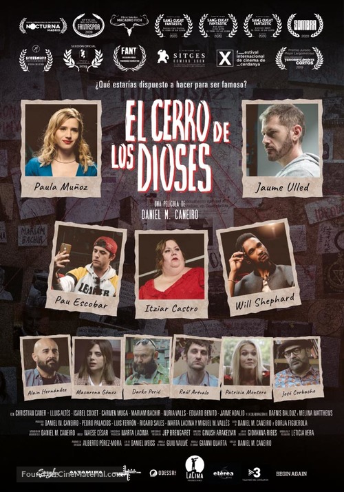 El Cerro de los Dioses - Spanish Movie Poster