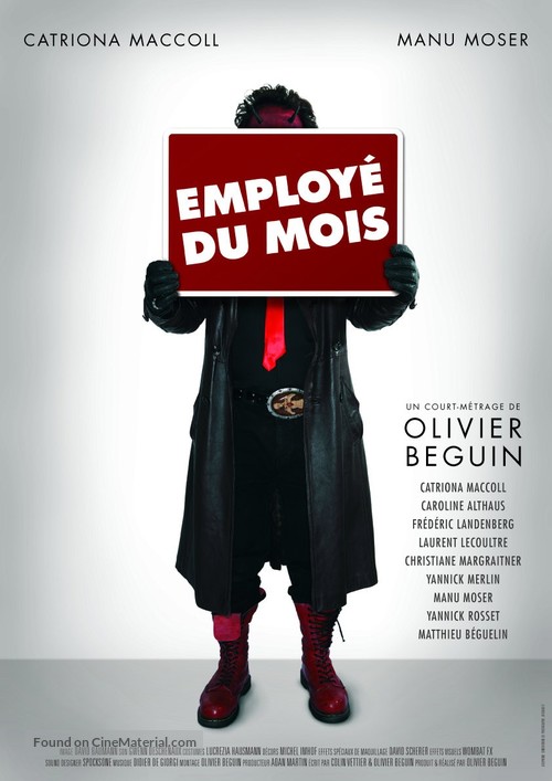 Employ&eacute; du mois - Swiss Movie Poster