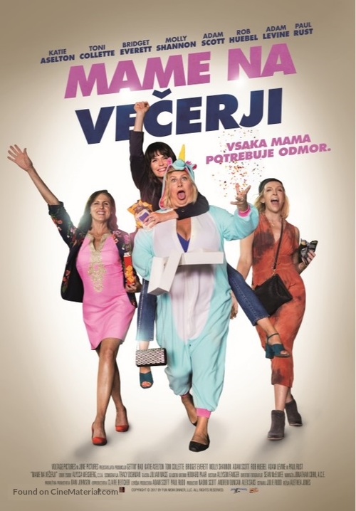 Fun Mom Dinner - Slovenian Movie Poster