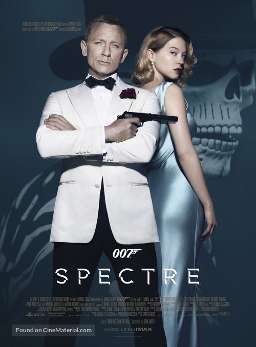 Spectre - French Movie Poster