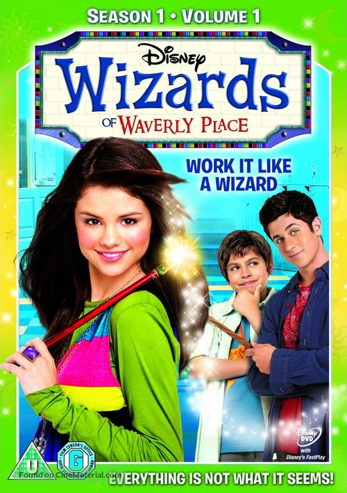 &quot;Wizards of Waverly Place&quot; - British DVD movie cover