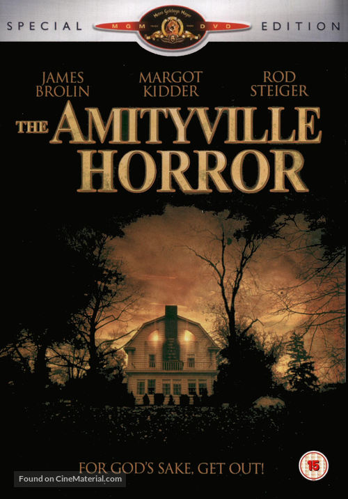 The Amityville Horror - British DVD movie cover