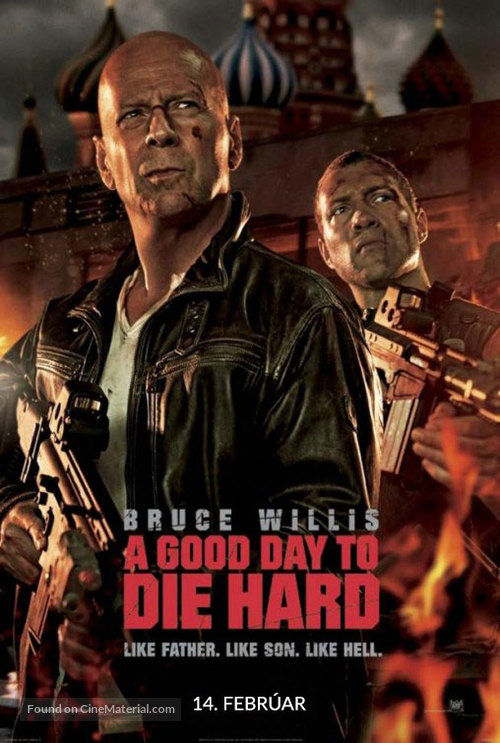 A Good Day to Die Hard - Icelandic Movie Poster