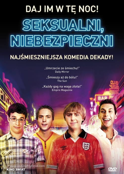 The Inbetweeners Movie - Polish DVD movie cover