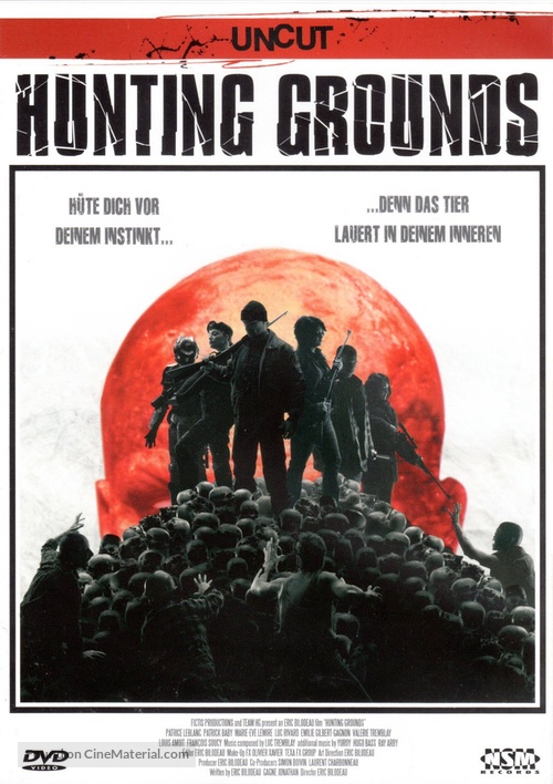 Hunting Grounds - Austrian DVD movie cover