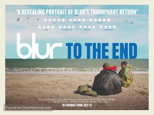 Blur: To the End - British Movie Poster