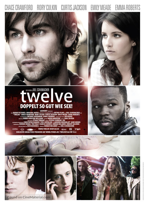 Twelve - German Movie Poster