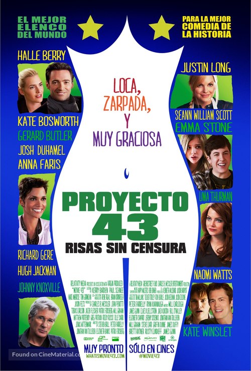 Movie 43 - Argentinian Movie Poster