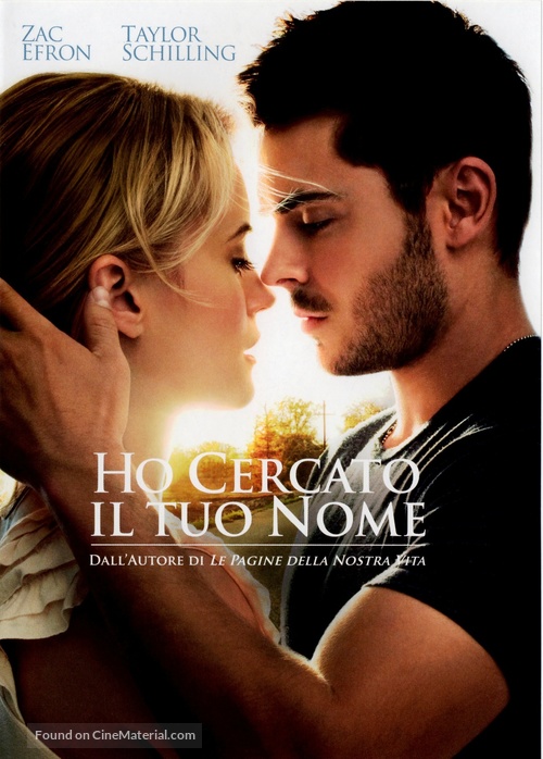 The Lucky One - Italian DVD movie cover