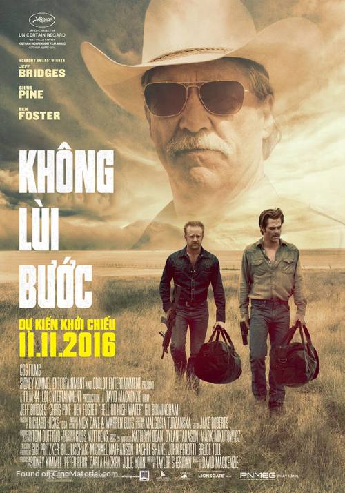 Hell or High Water - Vietnamese Movie Poster