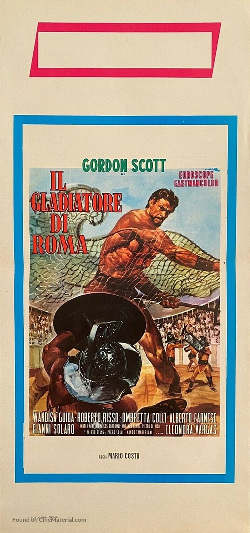 Il gladiatore di Roma - Italian Movie Poster
