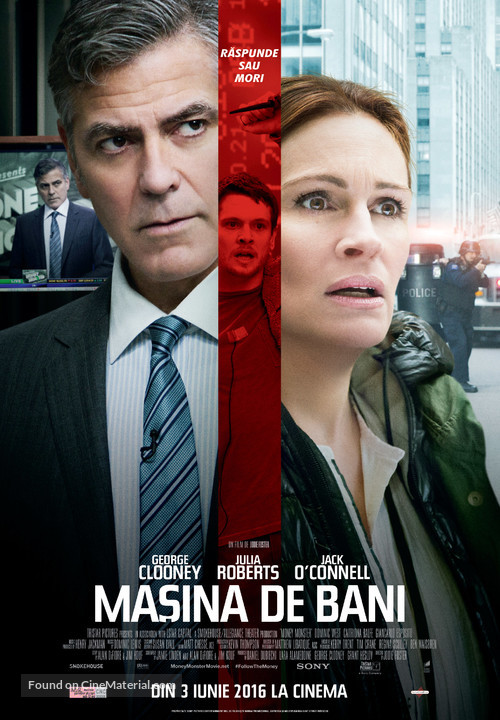 Money Monster - Romanian Movie Poster