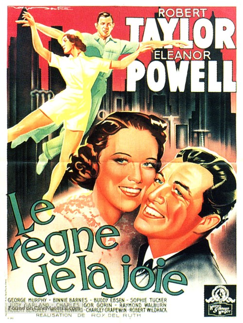 Broadway Melody of 1938 - French Movie Poster