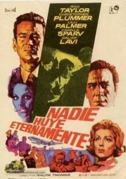 Nobody Runs Forever - Spanish Movie Poster