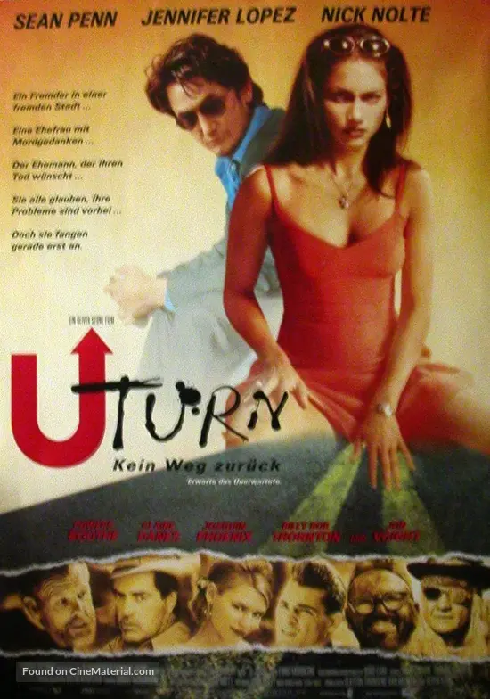 U Turn - German Movie Poster