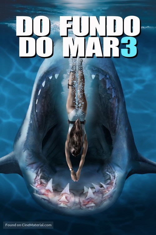 Deep Blue Sea 3 - Brazilian Movie Cover