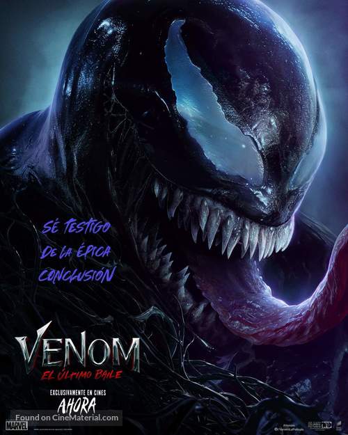 Venom: The Last Dance - Mexican Movie Poster