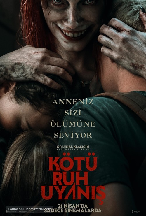 Evil Dead Rise - Turkish Movie Poster