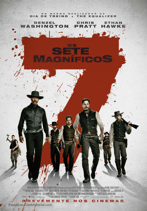 The Magnificent Seven - Portuguese Movie Poster