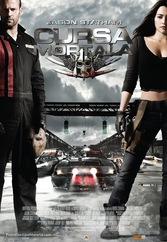 Death Race - Romanian Movie Poster